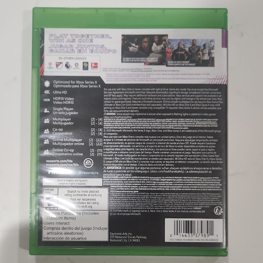 FIFA 20 FIFA 21 Bundle Game-PRE OWENED - Picture 8 of 9